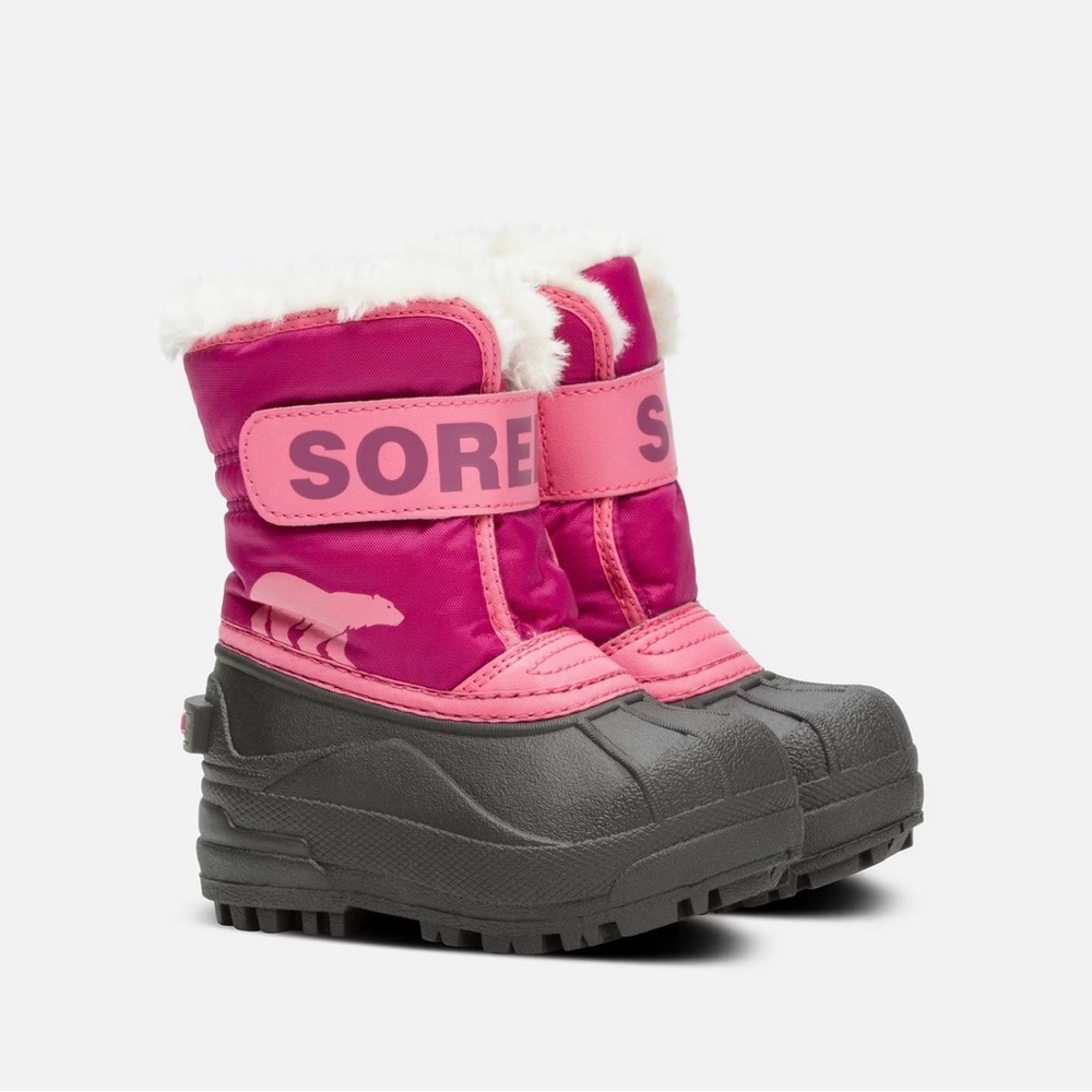 Sorel Snow Commander Toddler Boots - Pink